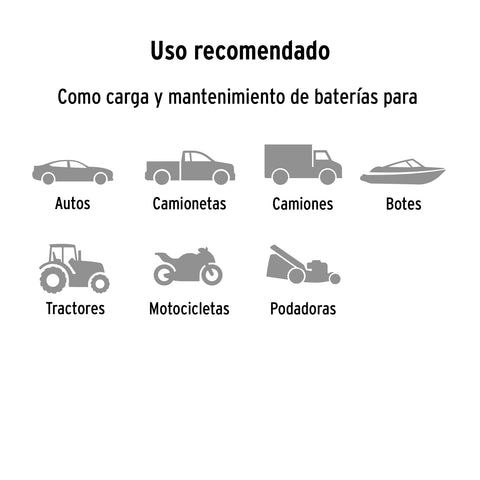 Cargador de baterías 15 A, arrancador de 75A, 6V/24V | CARBA-50X | 12889
