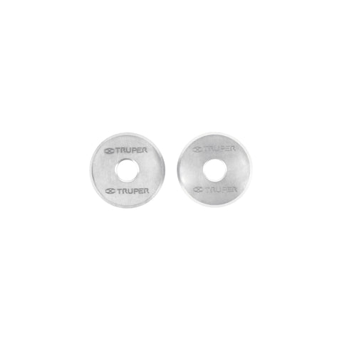 Blíster con 2 cuchillas para cortadores de azulejos Truper | REP-CAZ-40/60 | 12934