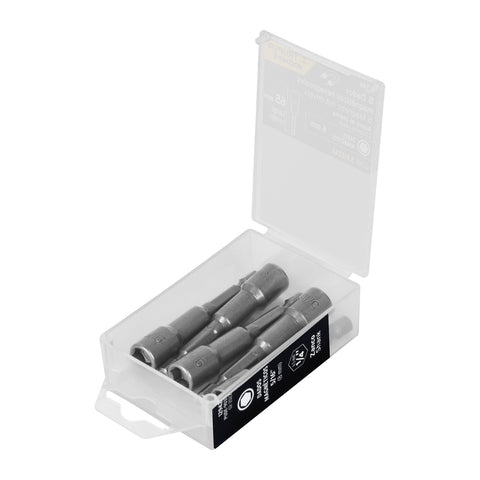 Estuche con 5 dados magnéticos de 6 mm largo 2-1/2', Expert | PUDE-9006 | 12946
