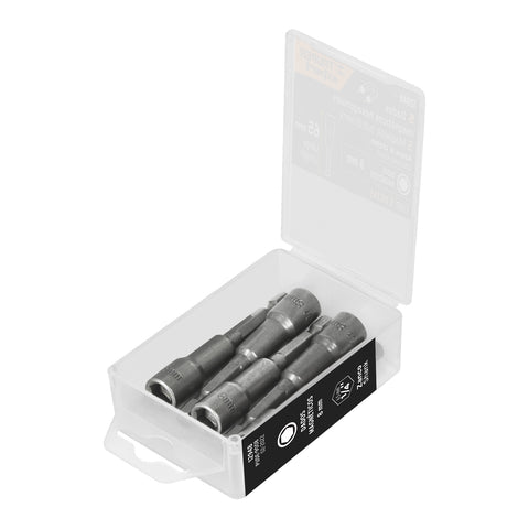 Estuche con 5 dados magnéticos de 8 mm largo 2-1/2', Expert | PUDE-9008 | 12948