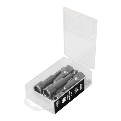 Estuche con 5 dados magnéticos de 10 mm largo 2-1/2', Expert | PUDE-9010 | 12949