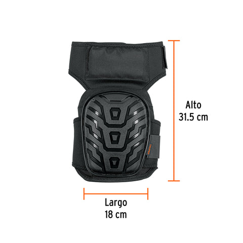 Rodilleras de gel y EVA con correa antideslizante, Truper | ROD-500 | 12952