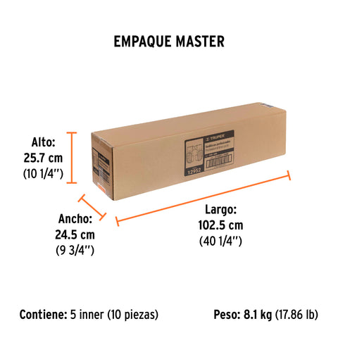 Rodilleras de gel y EVA con correa antideslizante, Truper | ROD-500 | 12952