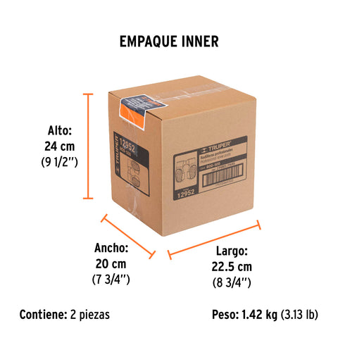 Rodilleras de gel y EVA con correa antideslizante, Truper | ROD-500 | 12952