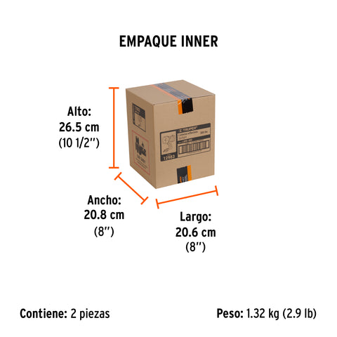 Linterna reflectora LED 300 lm recargable, TRUPER | LARE-300 | 12983