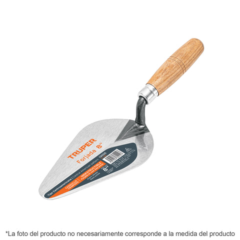 Cuchara para albañil 10' forjada tipo Centroamericana,TRUPER | CT-10C | 13007