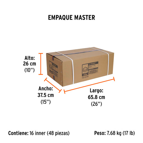 Rueda flap de 3', grano 40, Truper | RUFLA-340 | 13040