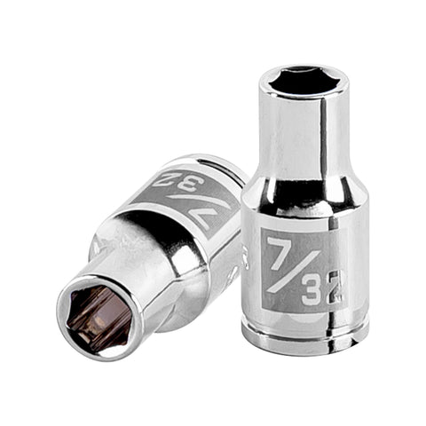 Dado de 7/32', 6 puntas, cuadro 1/4', Truper | D-1407 | 13155