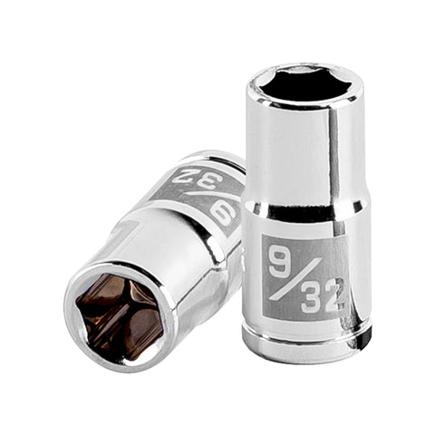 Dado de 9/32', 6 puntas, cuadro 1/4', Truper | D-1409 | 13157