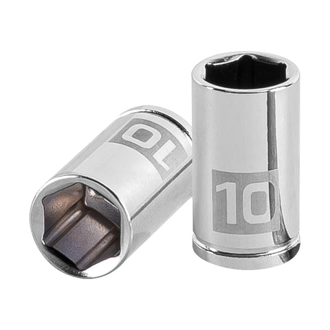 Dado de 10 mm, 6 puntas, cuadro 1/4', Truper | D-1410-M | 13172