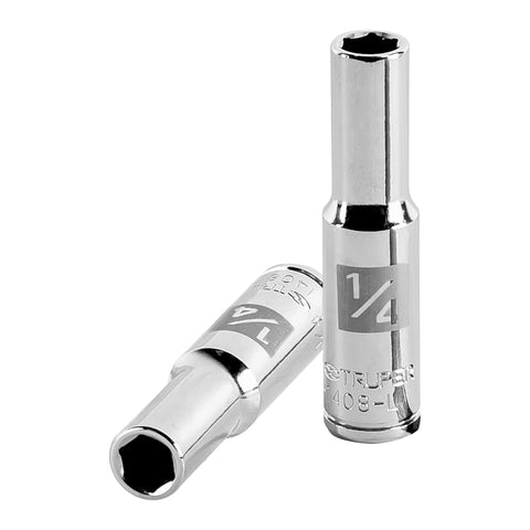 Dado largo de 1/4', 6 puntas, cuadro 1/4', Truper | D-1408-L | 13182