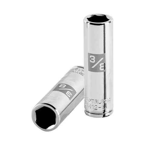 Dado largo de 3/8', 6 puntas, cuadro 1/4', Truper | D-1412-L | 13186