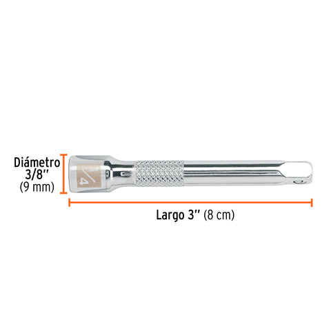 Extensión de 3' para matraca, cuadro 1/4', Truper | E-4760 | 13218