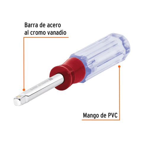 Desarmador de 7' para dados cuadro 1/4', Truper | D-4769 | 13221