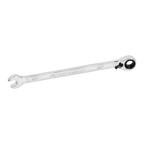 Llave combinada matraca reversible 1/4'x125mm largo, Expert | LL-2008XR | 13227