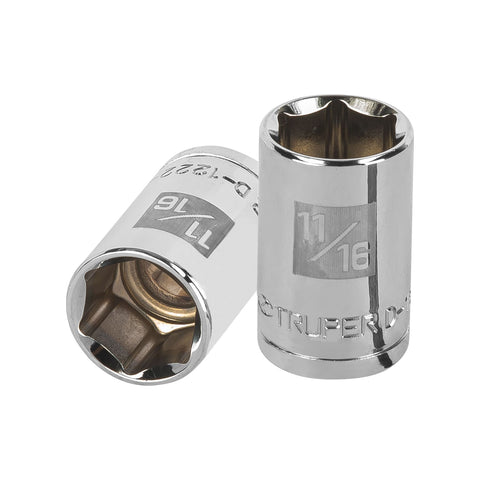 Dado de 11/16', 6 puntas, cuadro 1/2', Truper | D-1222-H | 13235