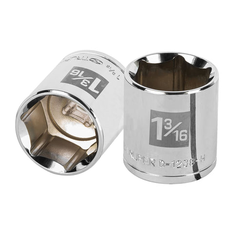 Dado de 1-3/16', 6 puntas, cuadro 1/2', Truper | D-1238-H | 13243