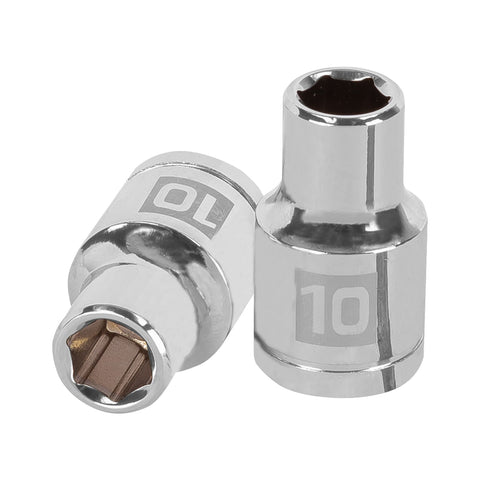 Dado de 10 mm, 6 puntas, cuadro 1/2', Truper | D-1210-M | 13260