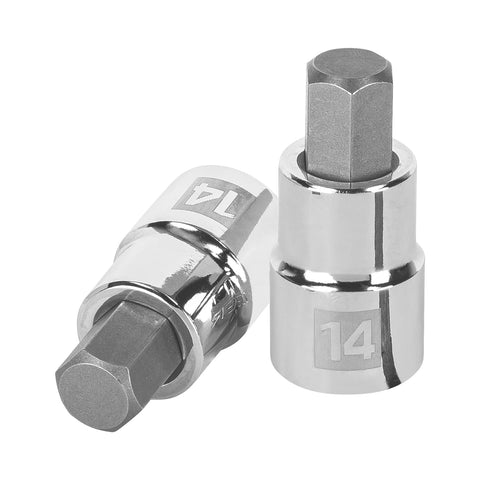 Dado punta hexagonal de 14 mm, cuadro 1/2', Truper | D-1241-14M | 13285