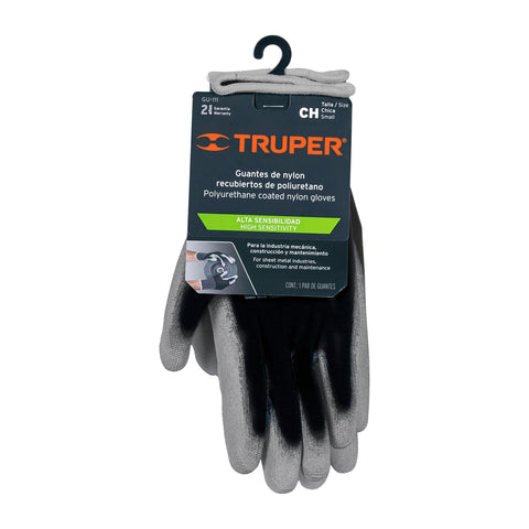 Guantes de nylon recubiertos de poliuretano, CH, TRUPER | GU-111 | 13290