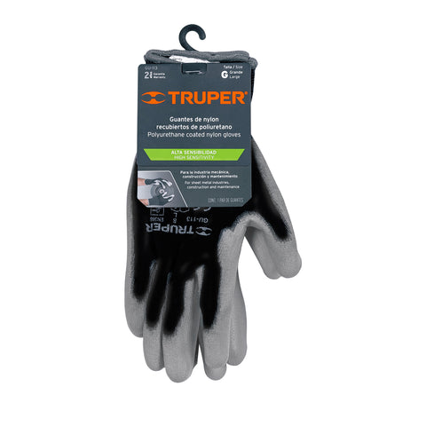 Guantes de nylon recubiertos de poliuretano, G, TRUPER | GU-113 | 13292