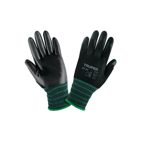 Guantes de nylon recubiertos de nitrilo, M, TRUPER | GU-122 | 13294