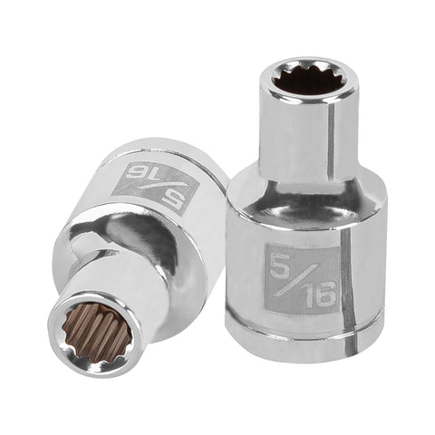 Dado de 5/16', 12 puntas, cuadro 1/2', Truper | D-1210 | 13299