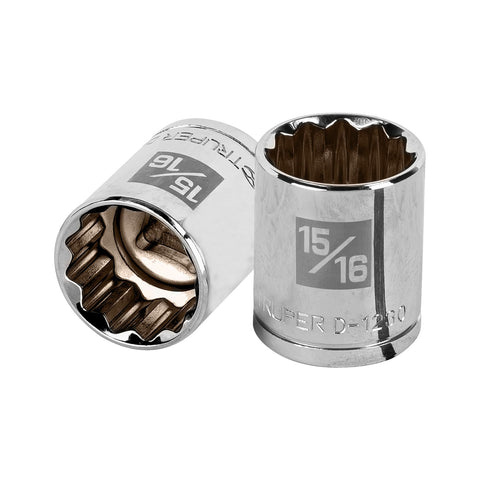 Dado de 15/16', 12 puntas, cuadro 1/2', Truper | D-1230 | 13309