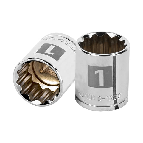 Dado de 1', 12 puntas, cuadro 1/2', Truper | D-1232 | 13310