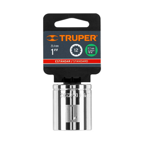 Dado de 1', 12 puntas, cuadro 1/2', Truper | D-1232 | 13310