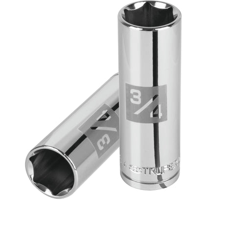 Dado largo de 3/4', 6 puntas, cuadro 1/2', Truper | D-1224-HL | 13329