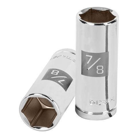 Dado largo de 7/8', 6 puntas, cuadro 1/2', Truper | D-1228-HL | 13331