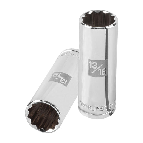 Dado largo de 13/16', 12 puntas, cuadro 1/2', Truper | D-1226-EL | 13367
