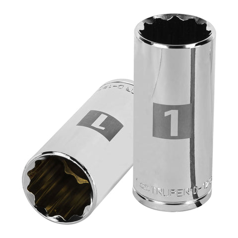 Dado largo de 1', 12 puntas, cuadro 1/2', Truper | D-1232-EL | 13370