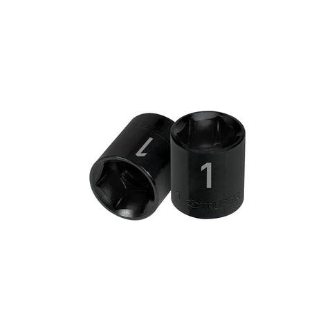 Dado de impacto de 1', 6 puntas, cuadro 1/2', Truper | D-7432-H | 13385