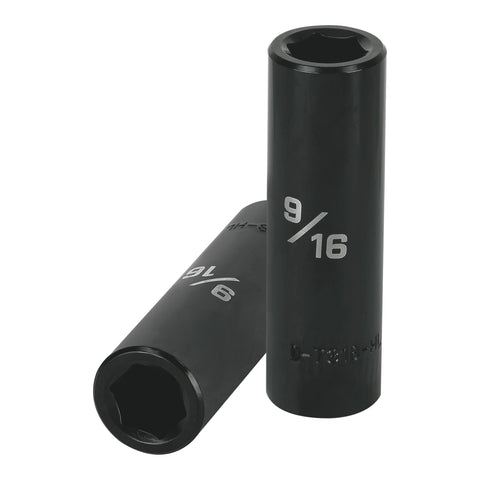 Dado largo impacto de 9/16', 6 puntas, cuadro 1/2', Truper | D-7318-HL | 13389