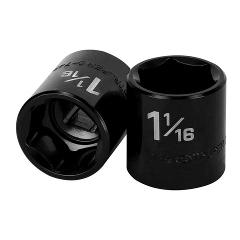 Dado de impacto de 1-1/16', 6 puntas, cuadro 1/2', Truper | D-7434-H | 13397