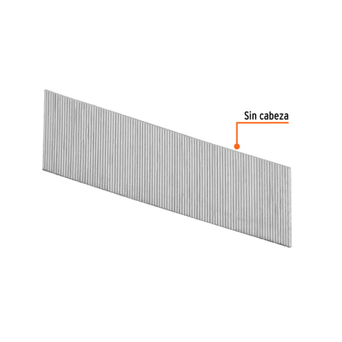 Caja con 10000 clavos calibre 23, 18 mm para CLNE-23, Truper | CLANEU-23-18 | 13403