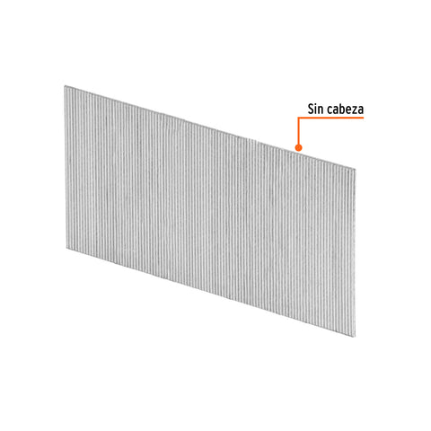 Caja con 10000 clavos calibre 23, 30 mm para CLNE-23, Truper | CLANEU-23-30 | 13408