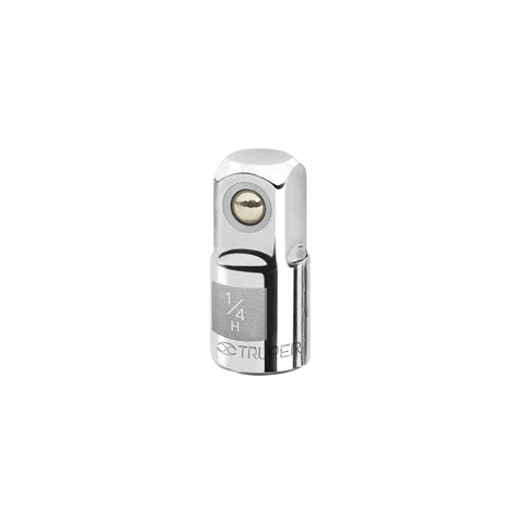 Adaptador para matraca de cuadro 1/4' a cuadro 3/8', Truper | A-5256 | 13417