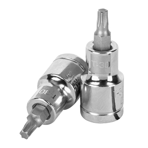Dado punta torx T-30, cuadro 1/2', Truper | D-543930-W | 13436