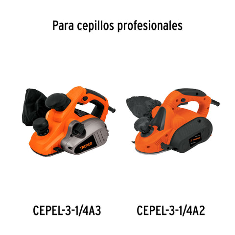 Bolsa con 2 carbones repuesto p/CEPEL-3-1/4A3 y 1/4A2,TRUPER | CB-CE-3-1/4A3 | 13460