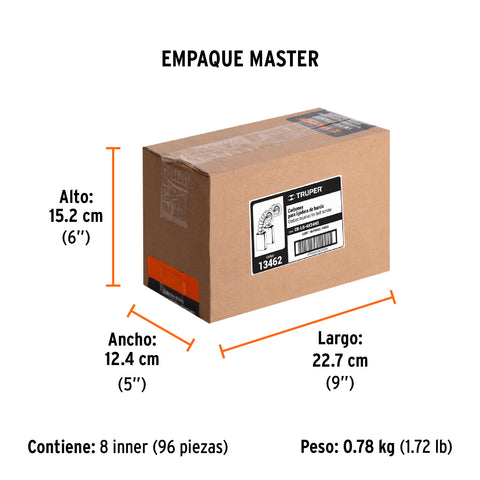 Bolsa con 2 carbones de repuesto para LIBA-4X24N2, TRUPER | CB-LB-4X24N2 | 13462
