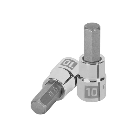 Dado punta hexagonal de 10 mm, cuadro 3/8', Truper | D-4990-10M | 13490