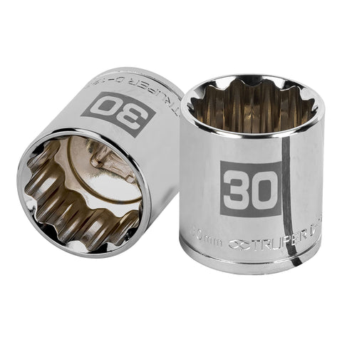 Dado de 30 mm, 12 puntas, cuadro 1/2', Truper | D-1230-EM | 13544