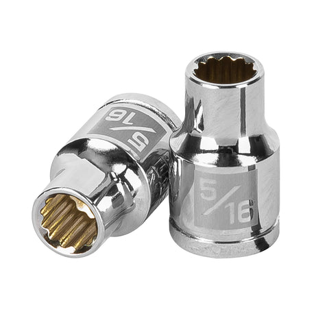 Dado de 5/16', 12 puntas, cuadro 3/8', Truper | D-3810 | 13581