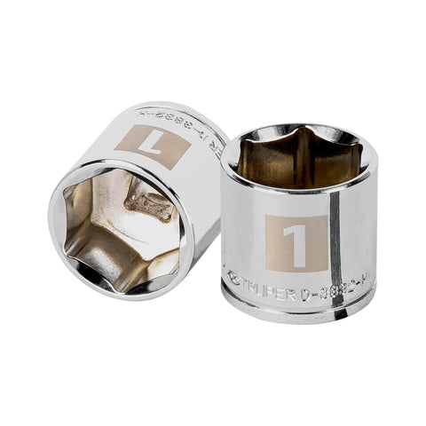 Dado de 1', 6 puntas, cuadro 3/8', Truper | D-3832-H | 13617