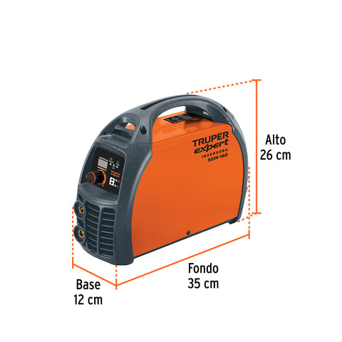 Soldadora inversora 160A, 220V, TRUPER | SOIN-160 | 13694