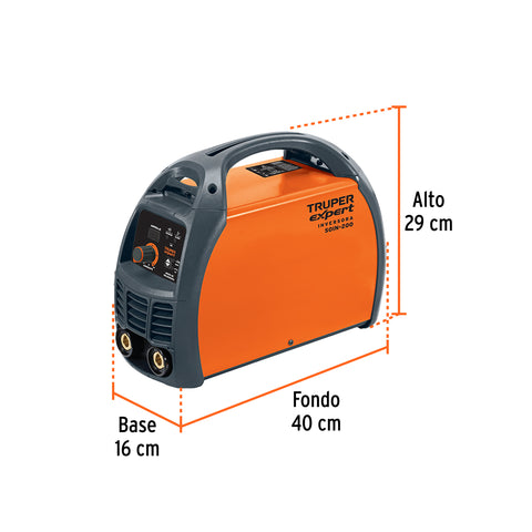 Soldadora inversora 200A, 220V, TRUPER | SOIN-200 | 13696