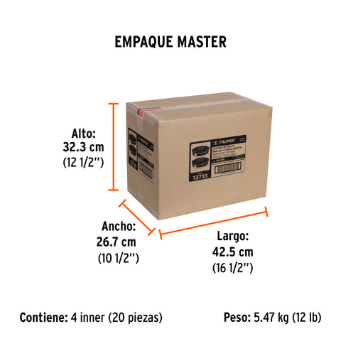 Bolsa con 2 cartuchos de repuesto, multi gas, Truper | CAR-MU | 13733